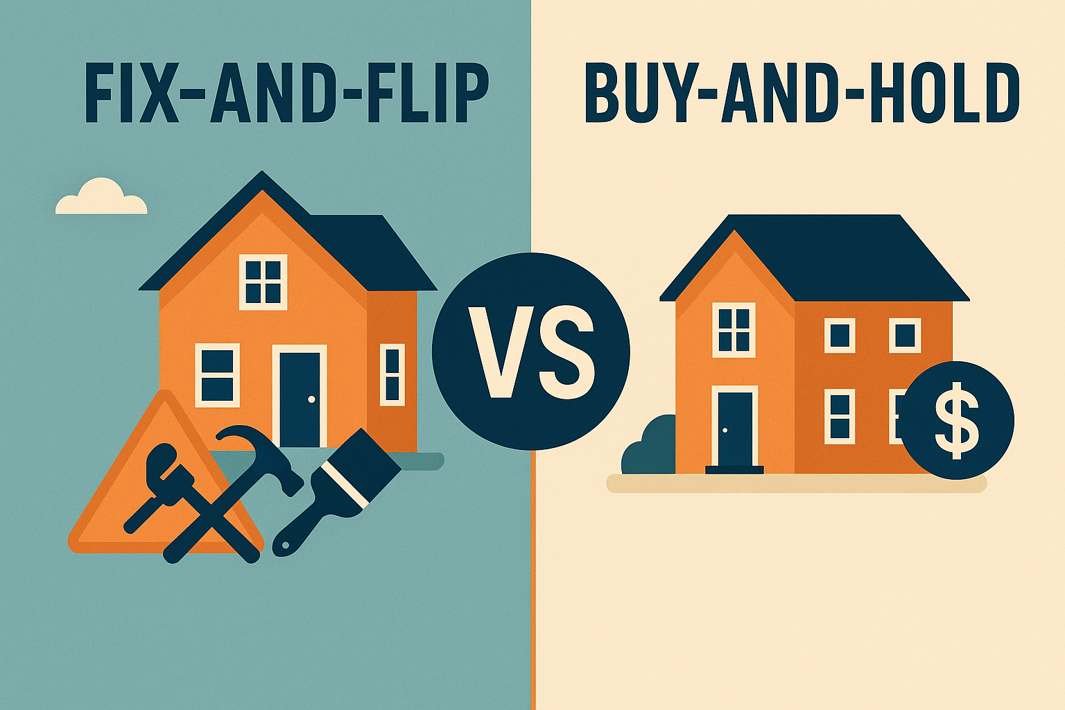 Fix-and-Flip vs. Buy-and-Hold: Which Works Best in Today’s Market?