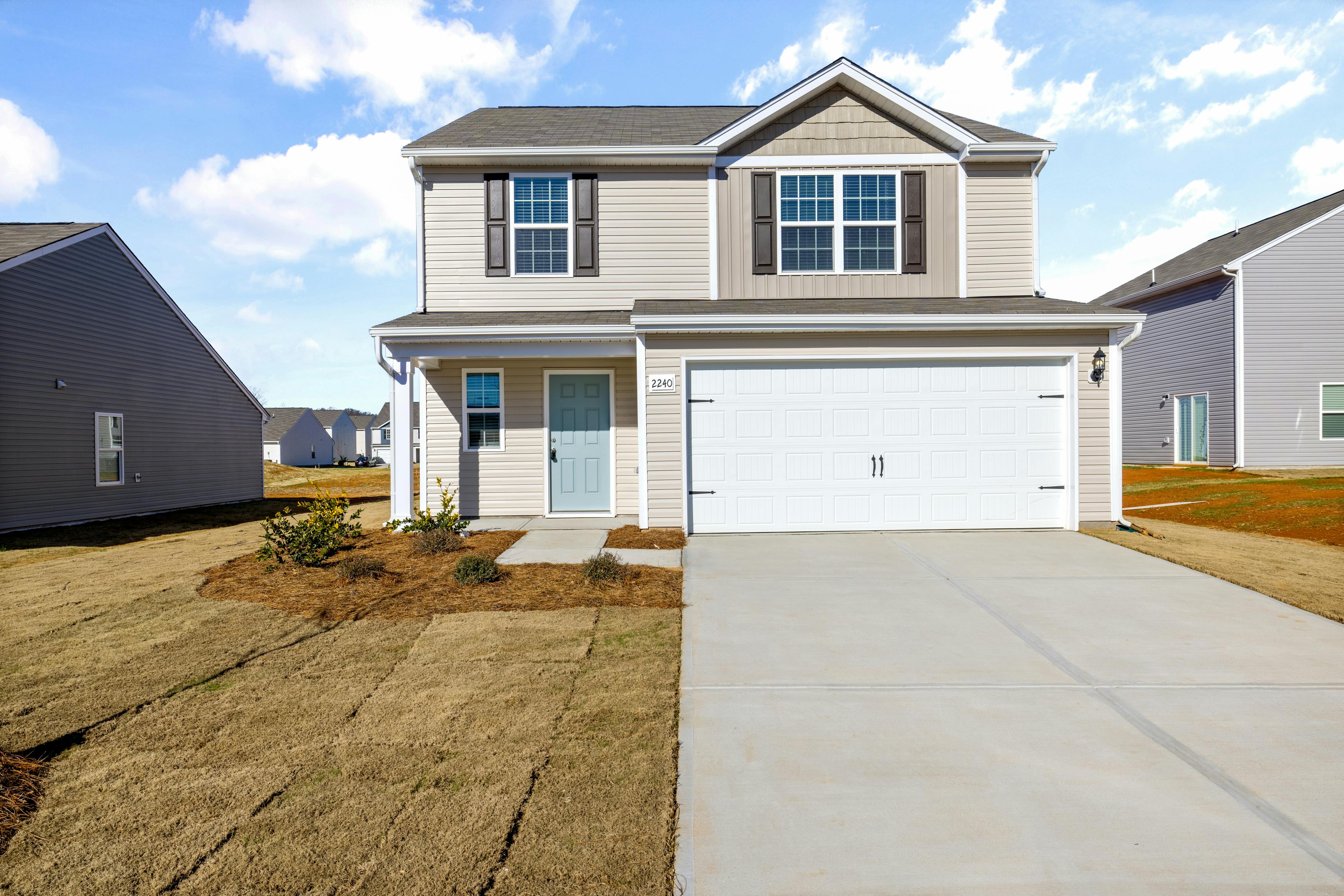 A residential real estate property 